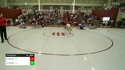 126 lbs Consolation - Beau Bacon, St. Mark's School Of Texas vs Nathan McGill, Jesuit High School - Tampa