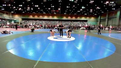 138 lbs Round Of 16 - Estella Gutches, North Medford vs Kylie Heichman, Eagle