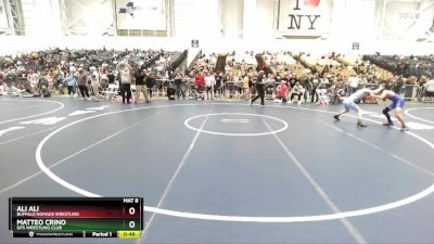 124 lbs Cons. Round 2 - Ali Ali, Buffalo Nomads Wrestling vs Matteo Crino, GPS Wrestling Club