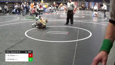 85 lbs Rd 2 - Consi Of 16 #1 - Ryan Filoon, Bensalem vs Braxton Smith, Berlin