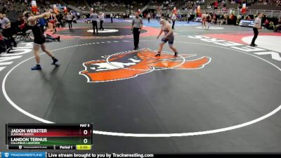 Quarterfinal - Landon Ternus, Columbus Lakeview vs Jadon Webster, Elkhorn North