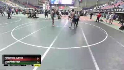 220 lbs Champ. Round 1 - William Setzer, TN vs Fernando Cuevas, CA