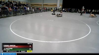 150 lbs Cons. Round 6 - Cedric Griffin, Gladiator Elite Wrestling vs Jj Machnik, New Jersey