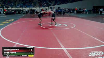 4A-220 lbs Cons. Round 2 - Indrani Espinoza, Klamath Union vs James Durand, Estacada