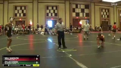 130 lbs Round 4 (6 Team) - Dylan Kadish, MetroWest United vs WILL SAKOUTIS, Elite Wrestling