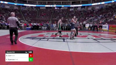 172 lbs Round Of 16 - Brandon Carr, Sun Valley vs Vaughn Spencer, Pine Richland