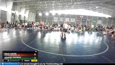 117 lbs Champ Round 1 (16 Team) - Krue Carter, Shootbox Wrestling vs Hendrix Edstrom, Idaho 2