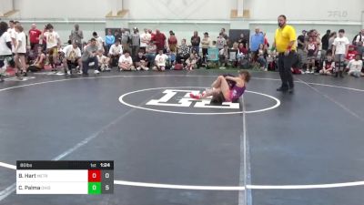 80 lbs Round 1 - Brennan Hart, Metro All-Stars vs Cole Palma, Ohio Gold 14K