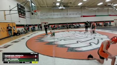 78 lbs Cons. Round 2 - Tennessee Pedraza, Worland Wrestling Club vs Dylan Hansen, Powell Wrestling Club