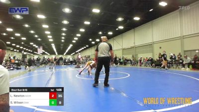 96 lbs Final - Liam Newton, Aggression Legionaries 12u vs SJ Wilson, Shelton Wrestling Academy 12U