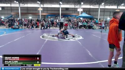 80A Cons. Semi - Dylan Clark, Legacy Wrestling Academy vs Grant Morris, Hawk Wrestling Club