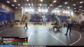 120 lbs Quarterfinals (8 Team) - Ryan Mooney, Jensen Beach vs Malikai Badillo, Mater Lakes