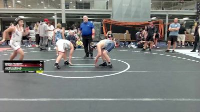 130 lbs Placement (4 Team) - Brock Finnerty, The Savage Barn Brothers vs James Carullo, La Cosa Nostra NJ