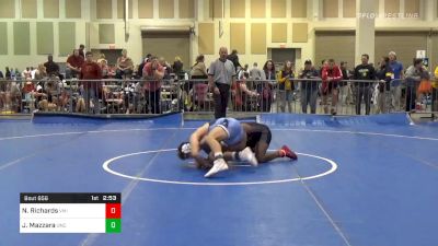 Consolation - Neal Richards, Virginia Military Institute vs Joey Mazzara, North Carolina