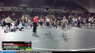 70 lbs Semifinal - Nathaniel Clubine, Betterman Elite Wrestling vs Ryan Pitzele, Bear Cave Wrestling Club