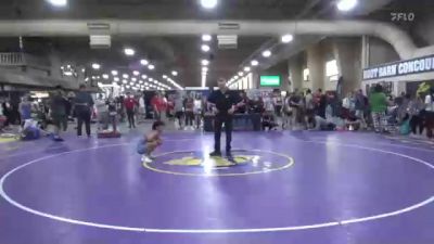 57 kg Cons 64 #2 - Logan OLeary, Mitchell Mustang Wrestling vs Eczequiel Jaurrieta, California