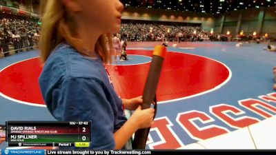 57-62 lbs Round 1 - Mj Spillner, USA GOLD vs David Rials, Spanish Springs Wrestling Club