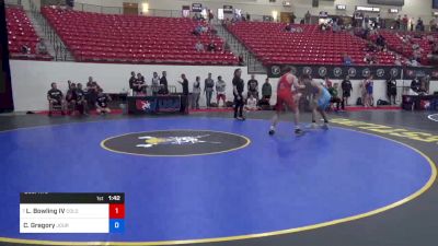 77 kg Rnd Of 16 - Leister Bowling IV, Colorado Top Team Wrestling Club vs Connor Gregory, Journeymen Wrestling Club