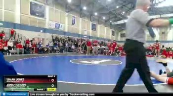 140 lbs Round 2 (4 Team) - Isaiah Jones, New Palestine vs Jonah Strain, Franklin Community