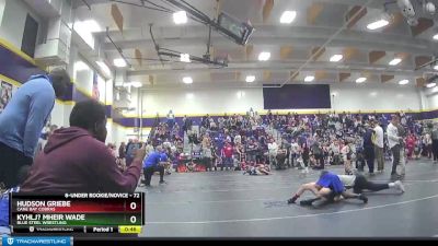 72 lbs Round 4 - Kyhlj? Mheir Wade, Blue Steel Wrestling vs Hudson Griebe, Cane Bay Cobras