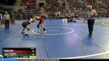 106 lbs Round 1 - Ryan Enge, #1 Lisbon vs Cole Mogren, Kenmare-Bowbells