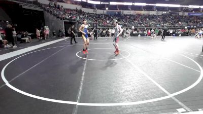 140 lbs Round Of 16 - Asher Straw, Webb City Youth Wrestling vs Cassian Fisher, Kodiak Wrestling