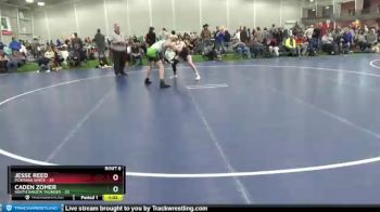 130 lbs Round 3 (6 Team) - Jesse Reed, Montana White vs Caden Zomer, South Dakota Thunder