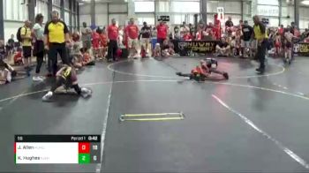 56 lbs Round 5 (6 Team) - Jackson Allen, Pomona Elite vs Kai Hughes, The Funky Singlets Yellow