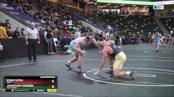 285 lbs Quarterfinal - Jonathan Chesser, The Citadel vs Ryan Catka, Navy