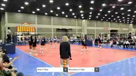 Kiva 17 Red vs Munciana 17 Sea - 2022 JVA World Challenge presented by Nike - Expo Only
