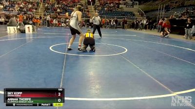 190 lbs Cons. Round 1 - Annah Thorpe, Ellendale-Edgeley-Kulm vs Sky Kopp, Grand Forks