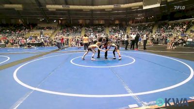 58 lbs Consi Of 8 #2 - Collin Ake, Wolfpak Wrestling vs Bodey Phillips, Bristow Youth Wrestling