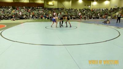 88 lbs Consi Of 8 #1 - Isaac Lucero, NM Beast vs Tanner Laslovich, Summit Wrestling Club