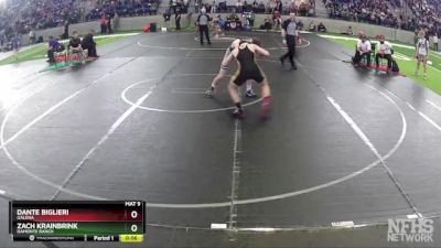 138 lbs Cons. Round 2 - Dante Biglieri, Galena vs Zach Krainbrink, Damonte Ranch