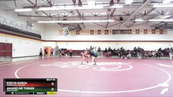 160 lbs 3rd Place Match - Evelyn Garcia, Fresno City College vs Avangeline Turner, Unattached