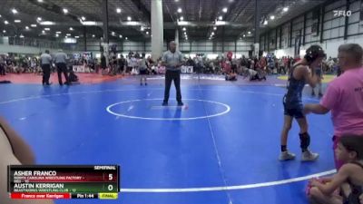 65 lbs Semis (4 Team) - Jimmy Plascenia, BEASTWORKS WRESTLING CLUB vs Chance Bush, NORTH CAROLINA WRESTLING FACTORY - RED