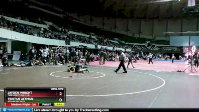 110 lbs Cons. Semi - Tristan Altman, Kellam Mat Rats vs Jayden Wright, Tabb Wrestling Club