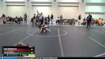 52 lbs Round 2 (4 Team) - Rylee Kelly, Team Florida Avengers vs Ace Rodriguez, East Coast Elite