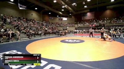 Champ. Round 1 - Teegan Anderson, Juab vs Derrick Birch, Emery