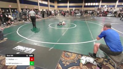 77 lbs Consolation - Cooper Walker, Wyoming Undergound vs Aiden DiFrancisco, Rancho Bernardo WC