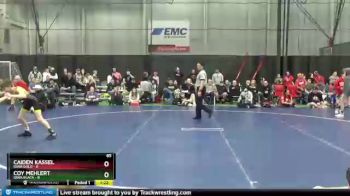 85 lbs Semis & 1st Wrestleback (8 Team) - Coy Mehlert, Iowa Black vs Caiden Kassel, Iowa Gold