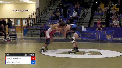 74 lbs Champ. Round 1 - Mike VanBrill, Scarlet Knights Wrestling Club vs Andrew Dickson, Patriot Elite Wrestling Club