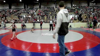 67 lbs Round Of 16 - Slater King, Level Up Wrestling Center vs Wesley Carawan, North Hall Jr Trojans