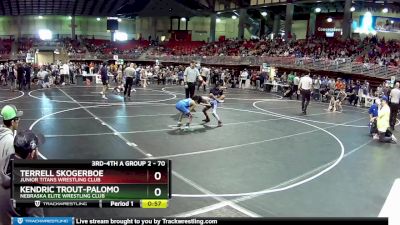 70 lbs Champ. Round 1 - Kendric Trout-Palomo, Nebraska Elite Wrestling Club vs Terrell Skogerboe, Junior Titans Wrestling Club