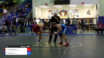 74 lbs Cons. Round 5 - William Henckel, Blairstown Wrestling Club vs Derek Gilcher, Indiana RTC