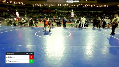 112 lbs Quarterfinal - Jack Cole, Hnwc vs Iyon Townsend, Collingswood