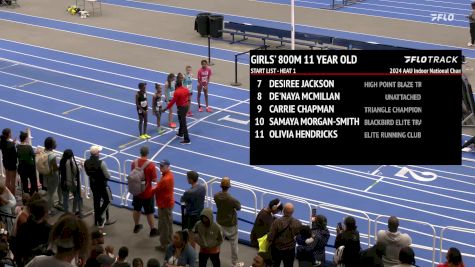 Youth Girls' 800m, Finals 1 - Age 11