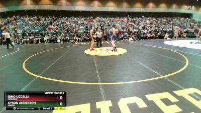 165 lbs Champ. Round 3 - Gino Uccelli, Mcqueen vs Kyson Anderson, Minico