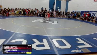 38 lbs Round 2 - Hudson Chittum, Boom Ranch Wrestling Club vs Michael Rundell, Illinois