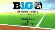 Full Replay - 2019 B1G Tennis Championship | Big Ten Women's Tennis - Singles 1 and Doubles 1 - Apr 28, 2019 at 12:55 PM EDT